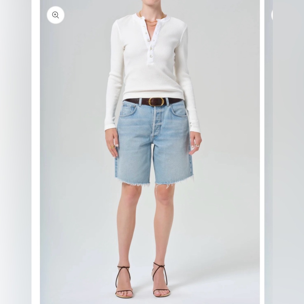 FREE PEOPLE CITIZENS OF HUMANITY THE AYLA SHORTS IN BIANCA